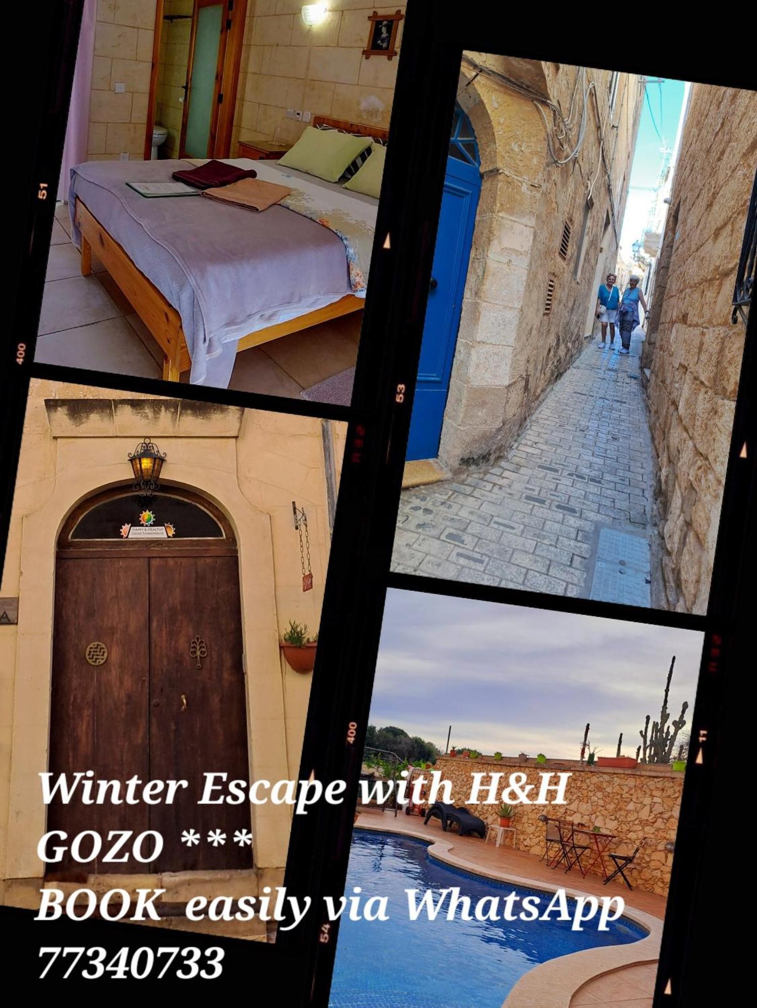 Happy & Healthy Gozo, Self-Check-In Guest House Victoria Exterior foto